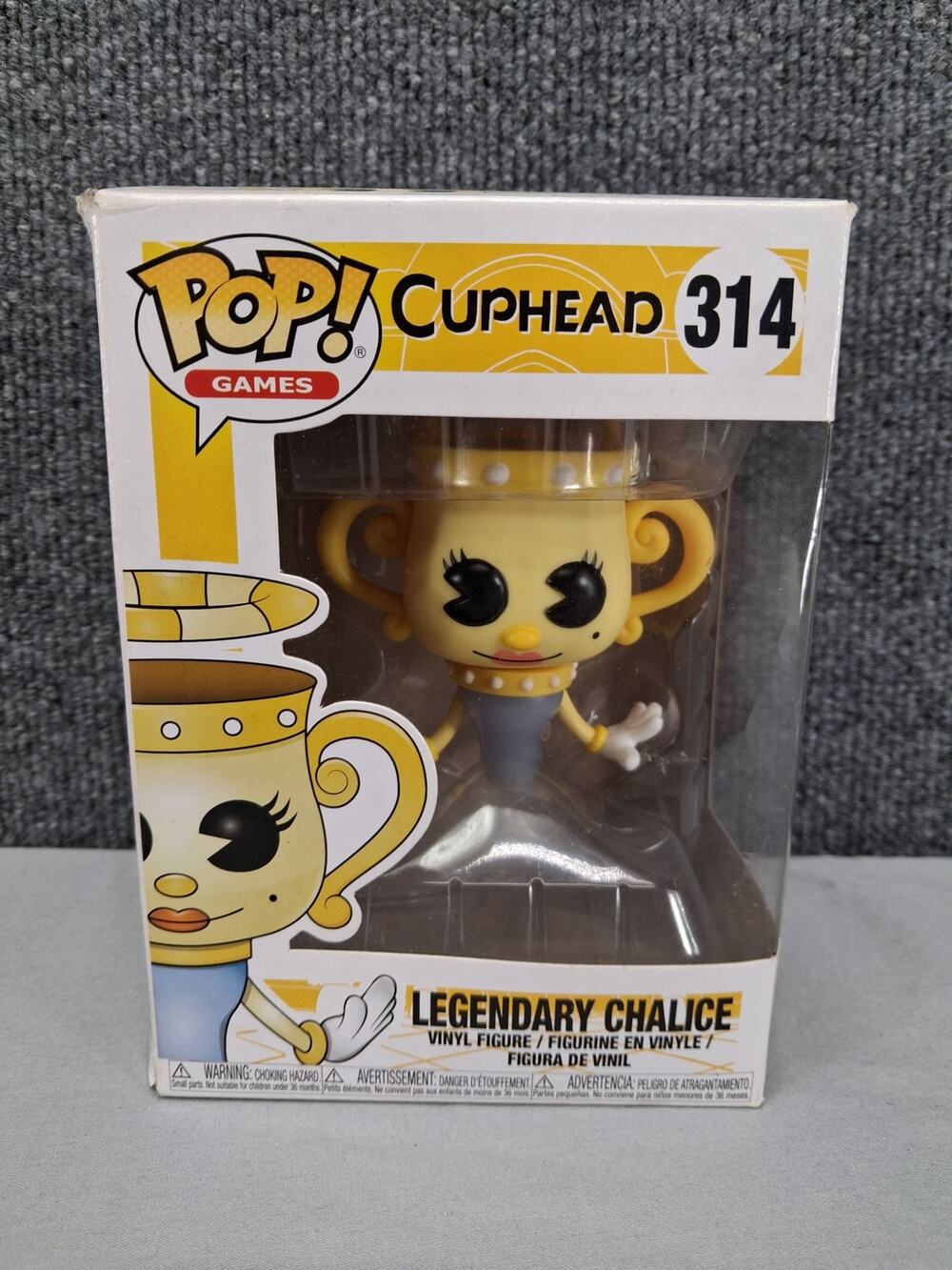 Funko Pop Cuphead Legendary Chalice 314 Vinyl Figure